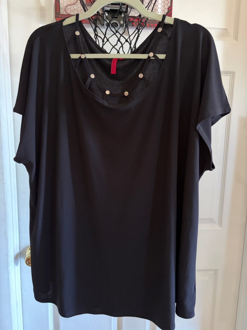 Blouse with Gold Accents
